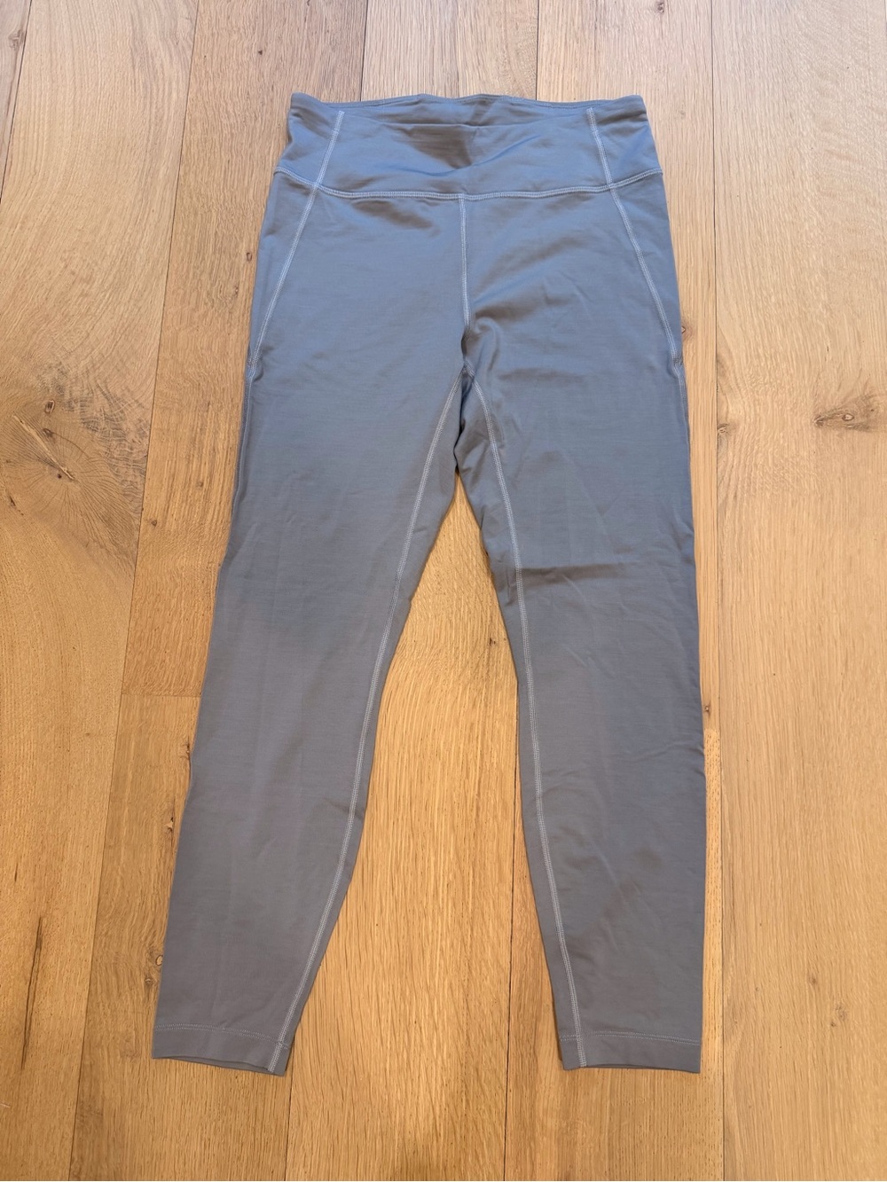 Allbirds Natural Legging Gray Merino Wool Blend Athletic Leggings Size Large